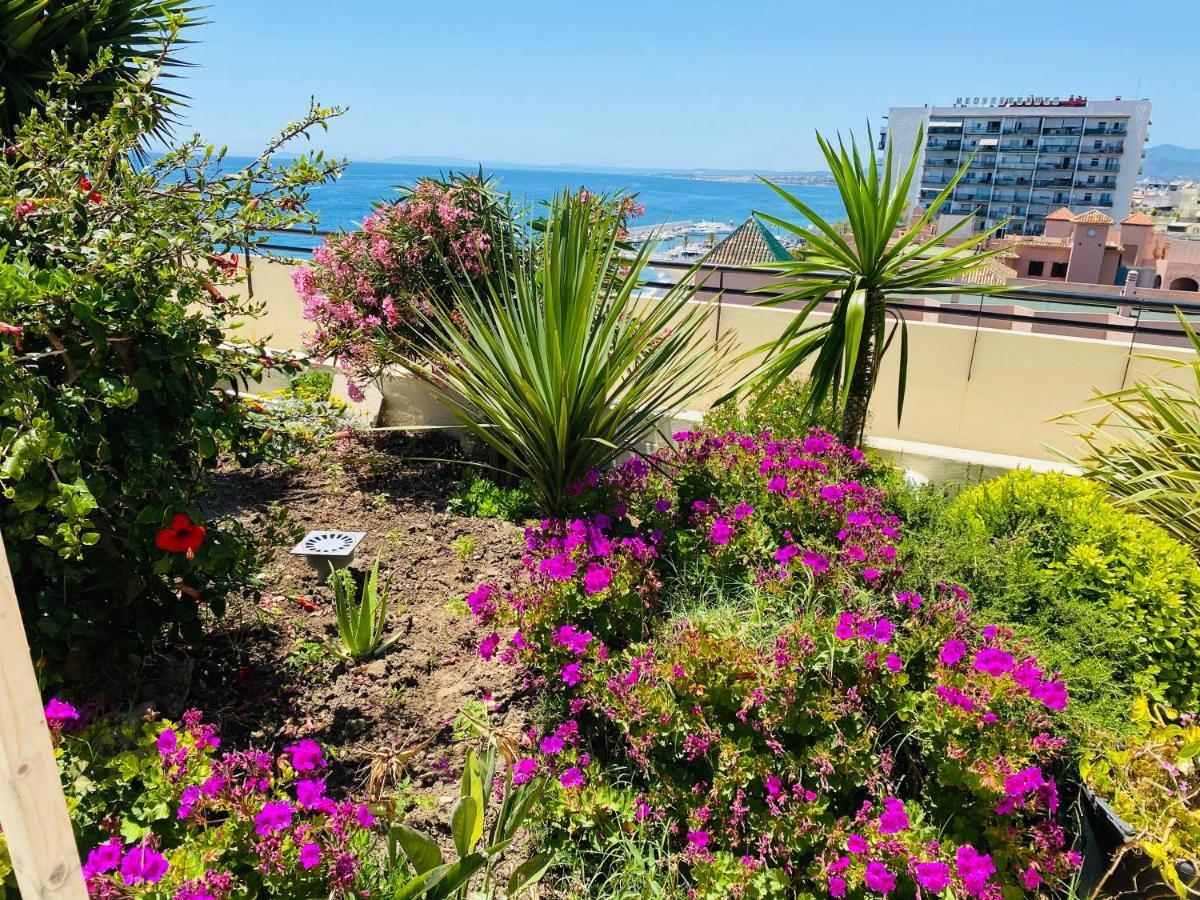 First Line! Art-Apartment On The Seafront Of Marbella With Swimming Pool Exterior foto